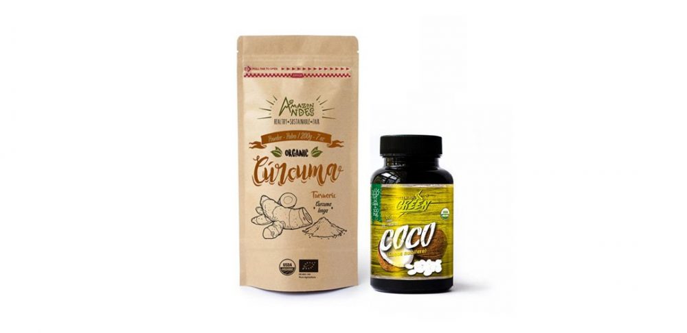 Slimming pack ( Turmeric powder- coconut oil capsules )