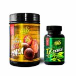 Green Tea capsules and Aguaje + Red Maca Powder